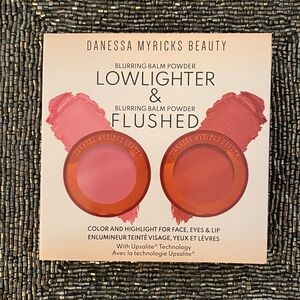 4️⃣ FOR 💲1️⃣5️⃣ DANESSA MYRICKS BEAUTY Yummy Skin Lowlighter & Flushed